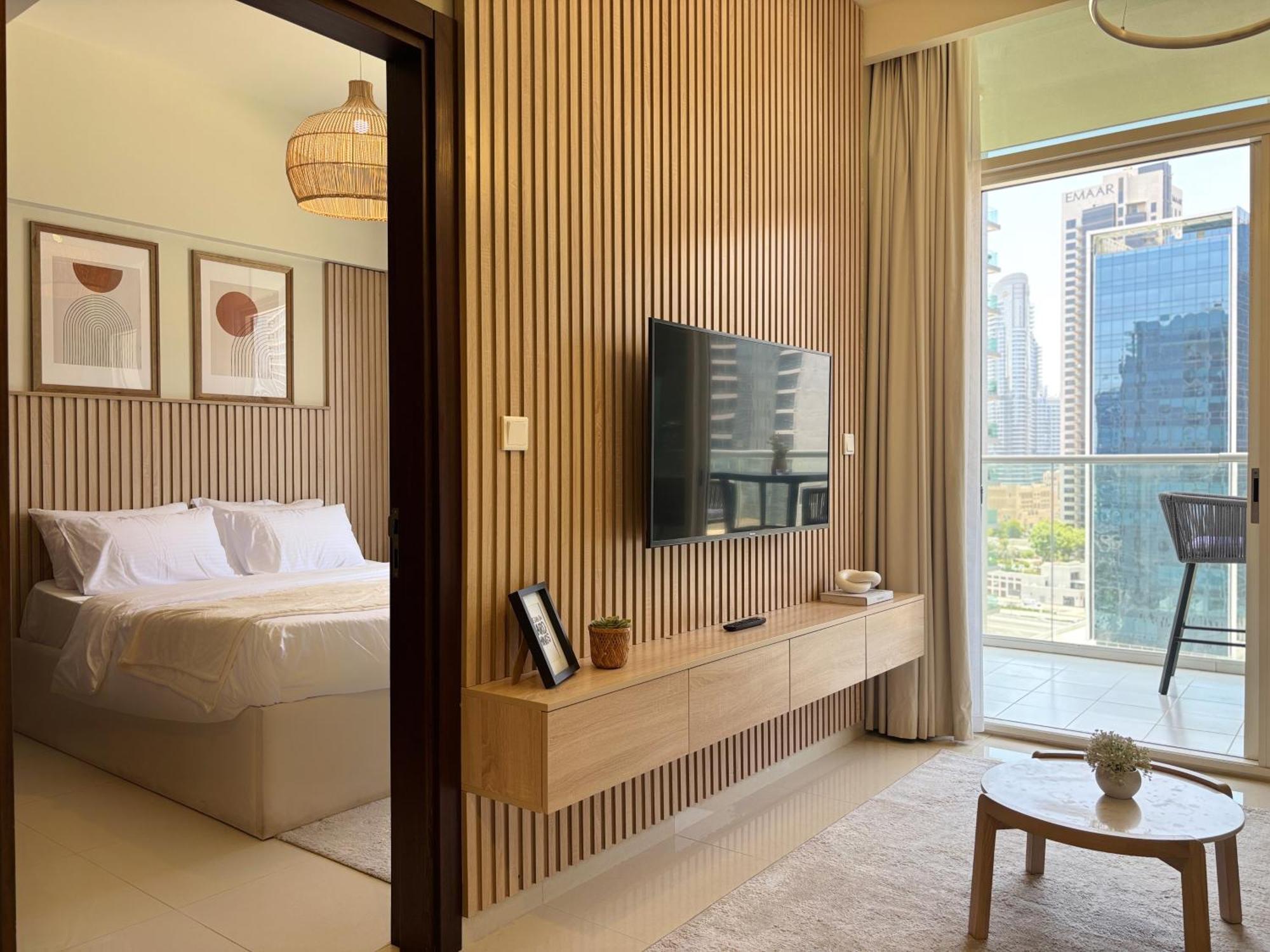 Outsider - 1br Burj Khalifa View Downtown 10min Walk To Fountain Apartment